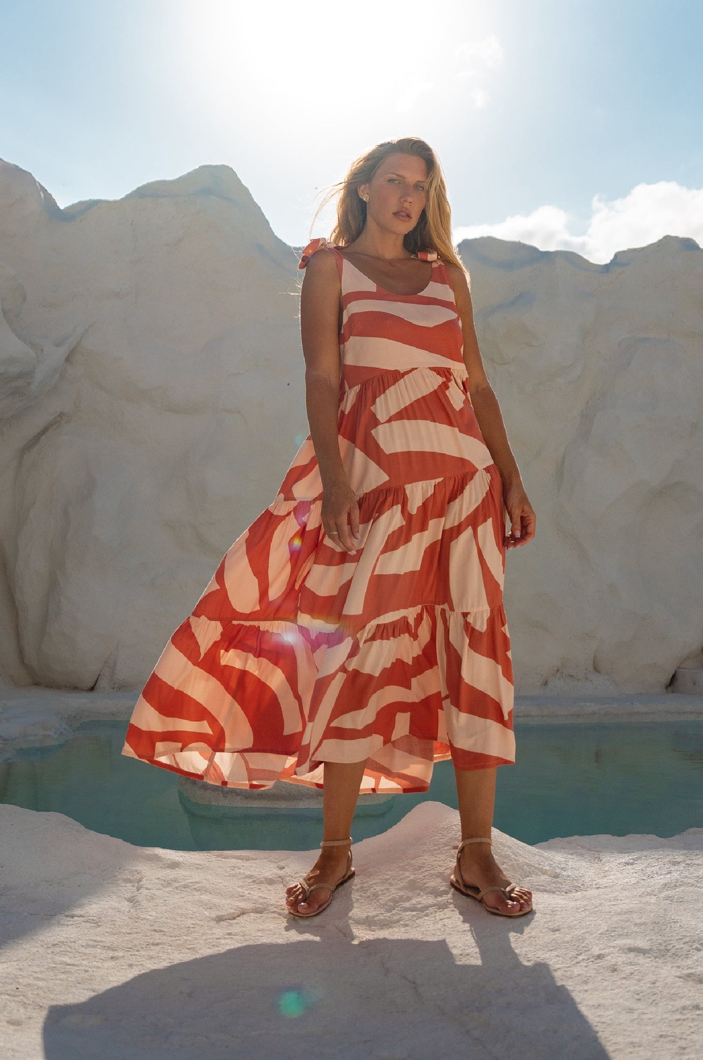 Fiesta Summer Maxi Dress-4