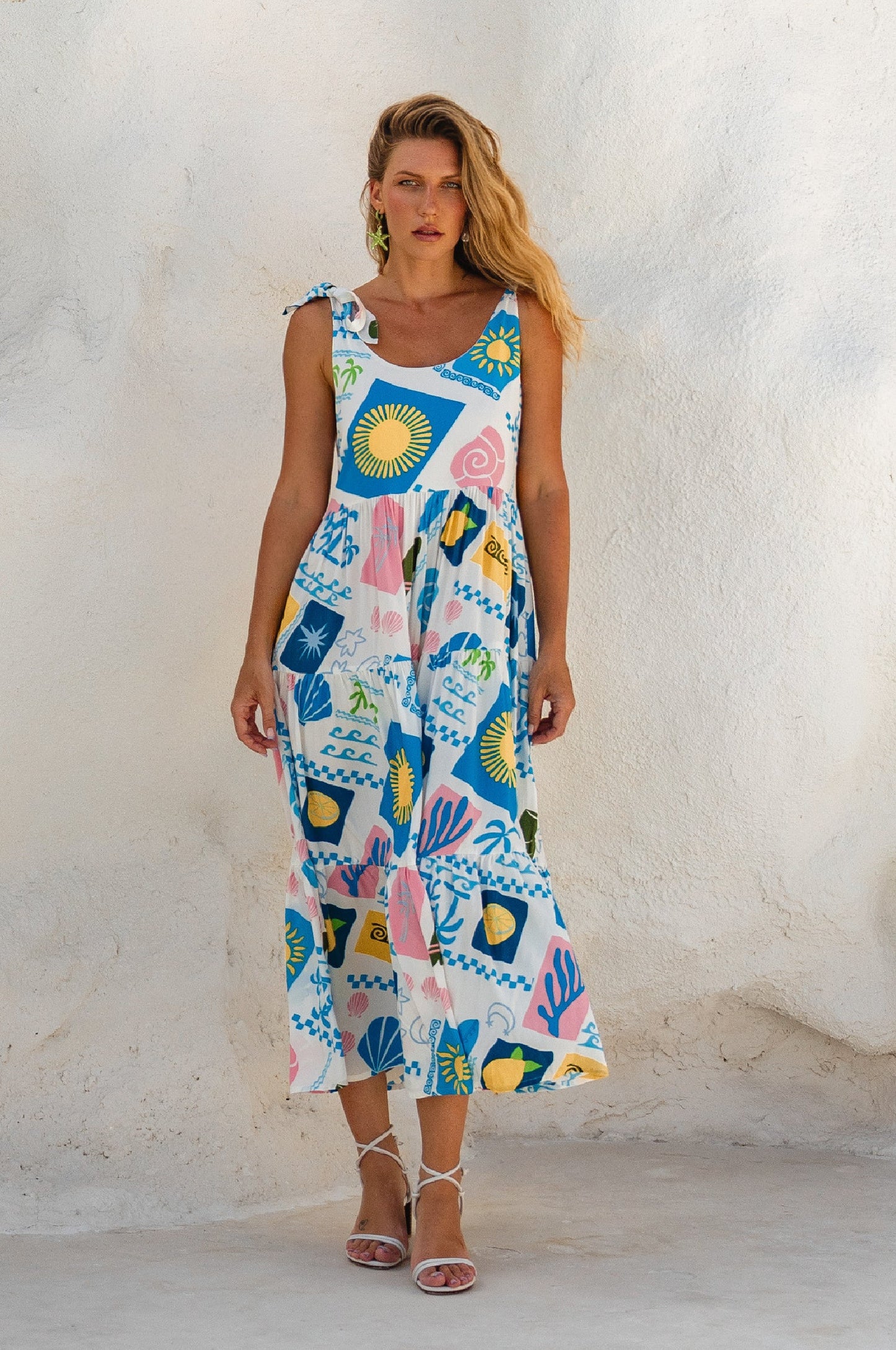 Fiesta Summer Maxi Dress-6