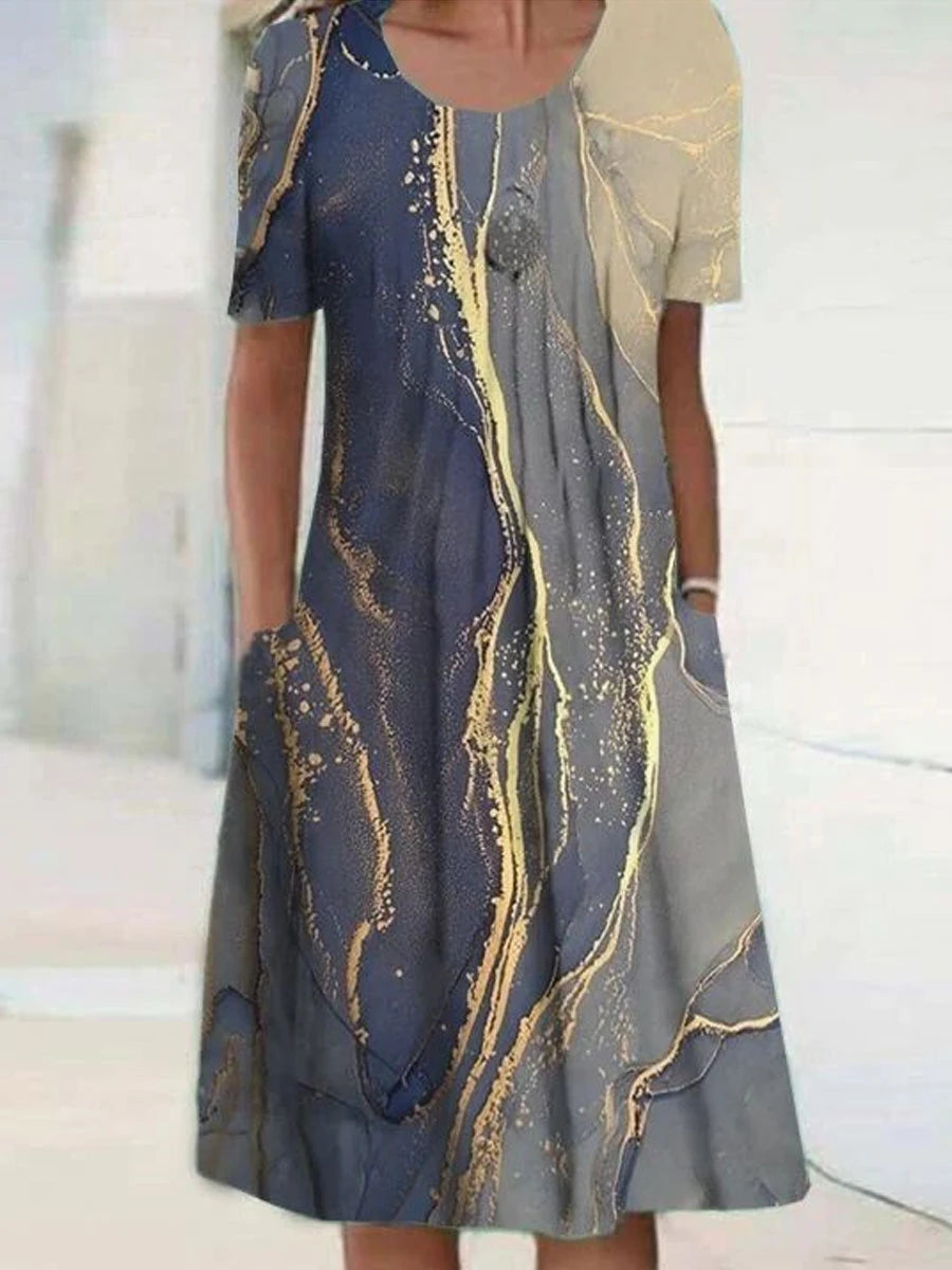 Robe ample élégante et tendance pour femme – Style décontracté et tendance