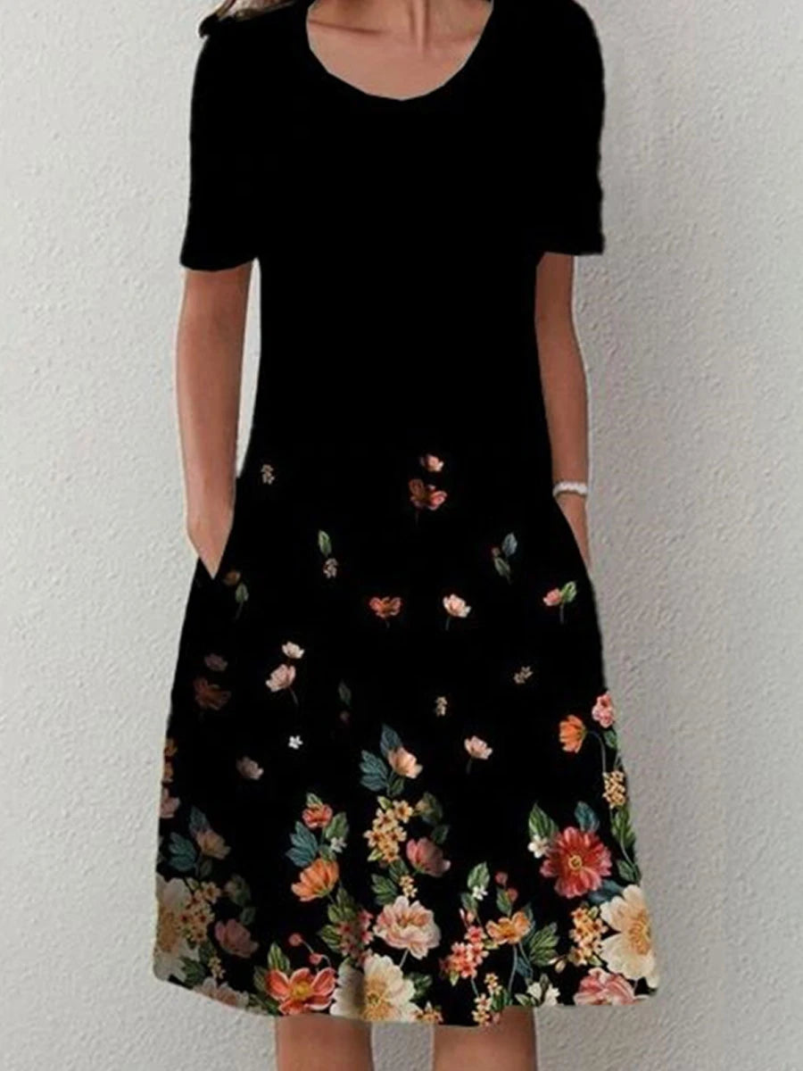 Robe ample élégante et tendance pour femme – Style décontracté et tendance