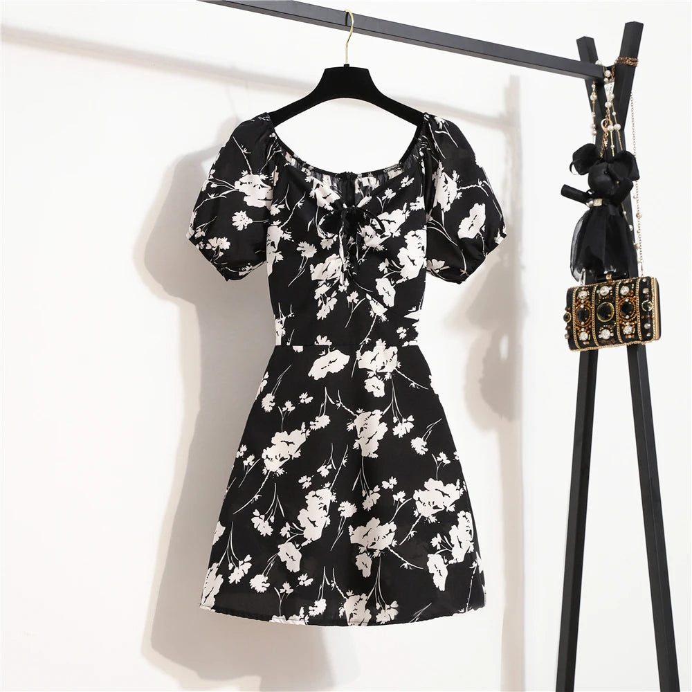 Women’s Summer Mini Dress - Chic summer dress for women