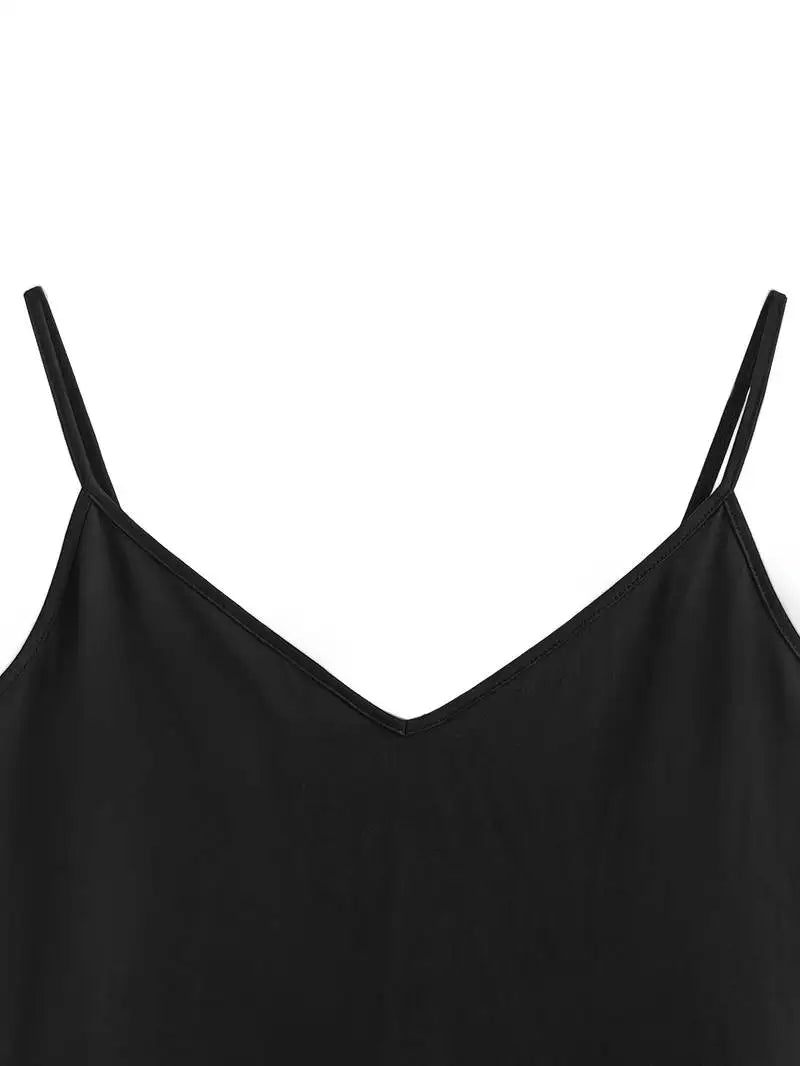 Robe longue grande taille à imprimé plumes – Robe d'été trapèze sans bretelles avec poches