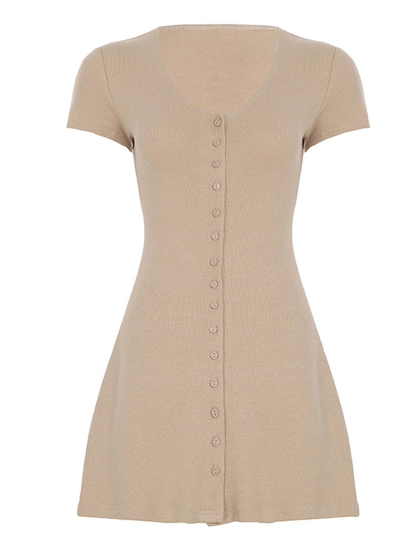 Sexy Mini Summer Dress for Women – Elegant Casual Bodycon Birthday Party Dress