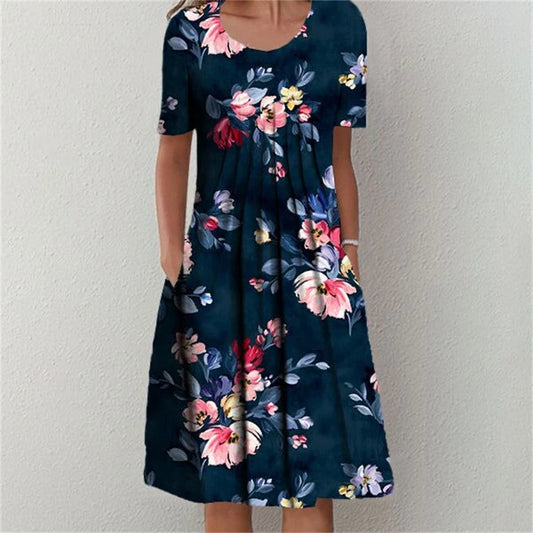 Elegant Casual Women’s Dress - Chic summer dress for women
