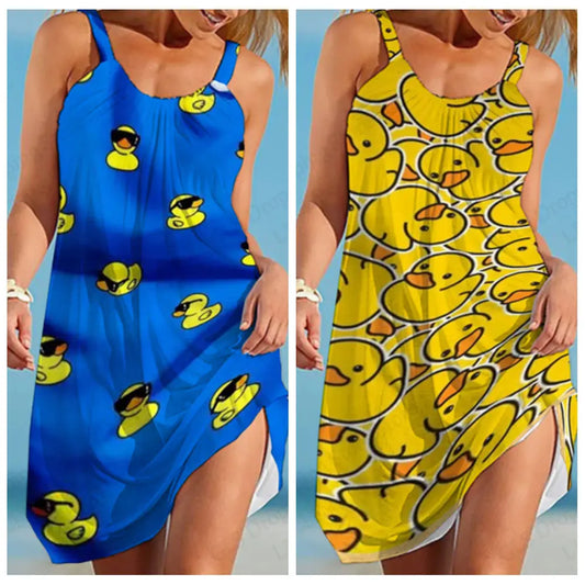 Hawaiian Beach Dress for Women - Chic summer dress for women