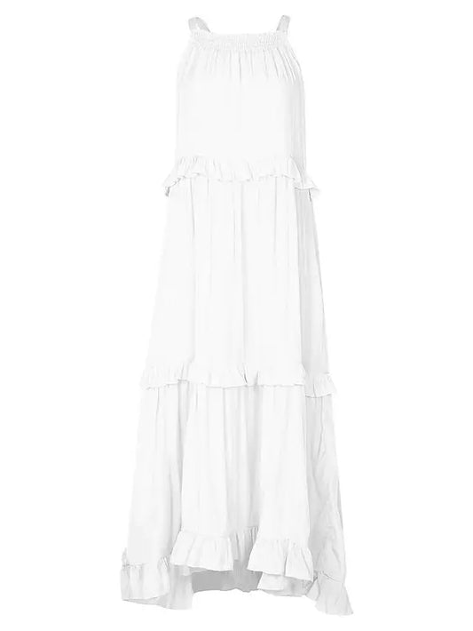 Halter Neck Backless Maxi Dress - Chic summer dress for women