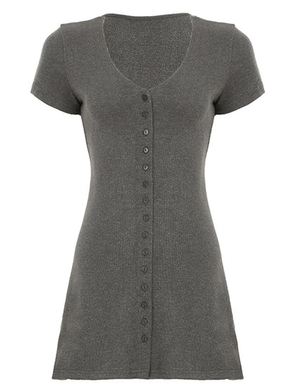 Sexy Mini Summer Dress for Women – Elegant Casual Bodycon Birthday Party Dress