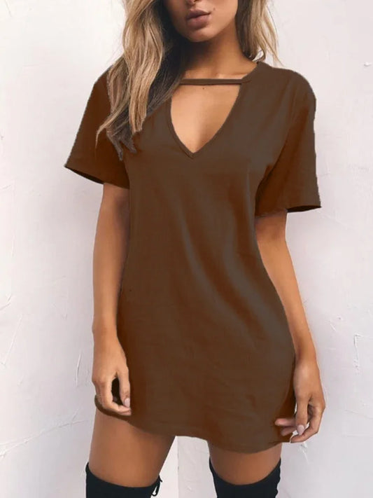 Sexy Elegant Wrap Mini Dress - Chic summer dress for women