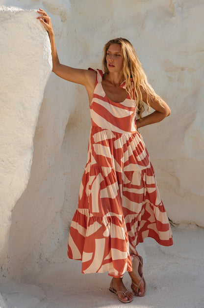 Fiesta Summer Maxi Dress-2
