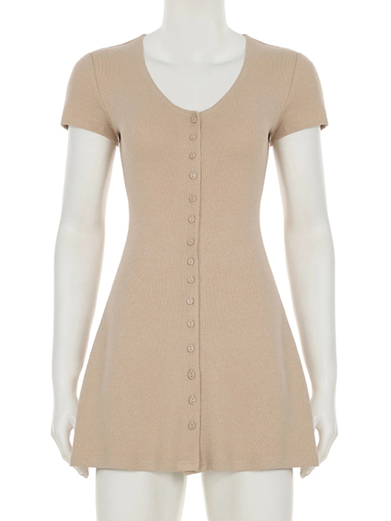 Sexy Mini Summer Dress for Women – Elegant Casual Bodycon Birthday Party Dress